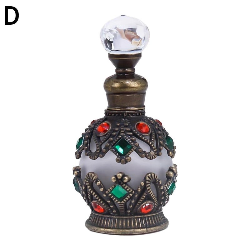 15ml high-end glass perfume bottle for beauty salons, essential oil dispenser.